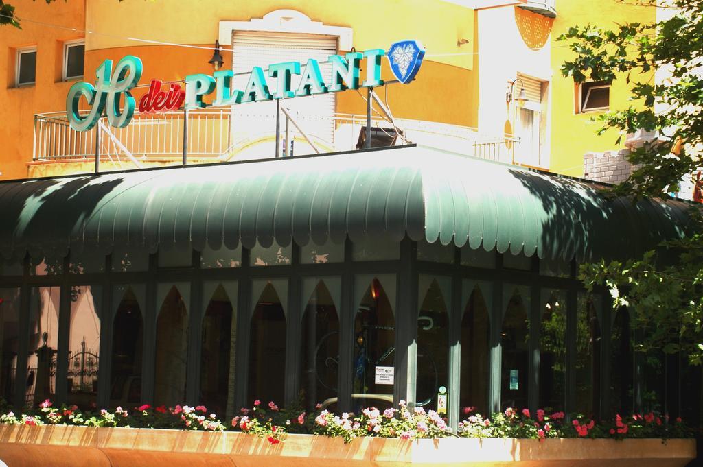 Hotel Dei Platani 리미니 외부 사진
