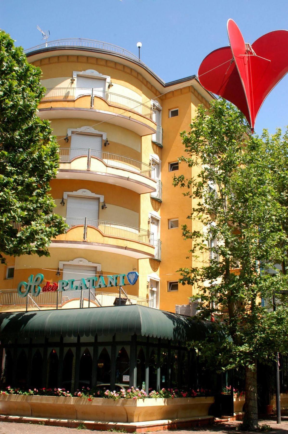 Hotel Dei Platani 리미니 외부 사진